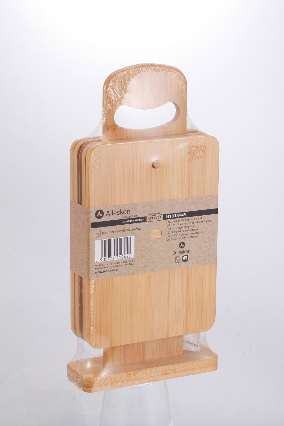 KÜCHENBRETTER Modern Kitchen Naturfarbe Silber 15/5.5/31 cm Holz - Silberfarben/Naturfarben, Holz/Metall (5.5/15cm) - Mondex