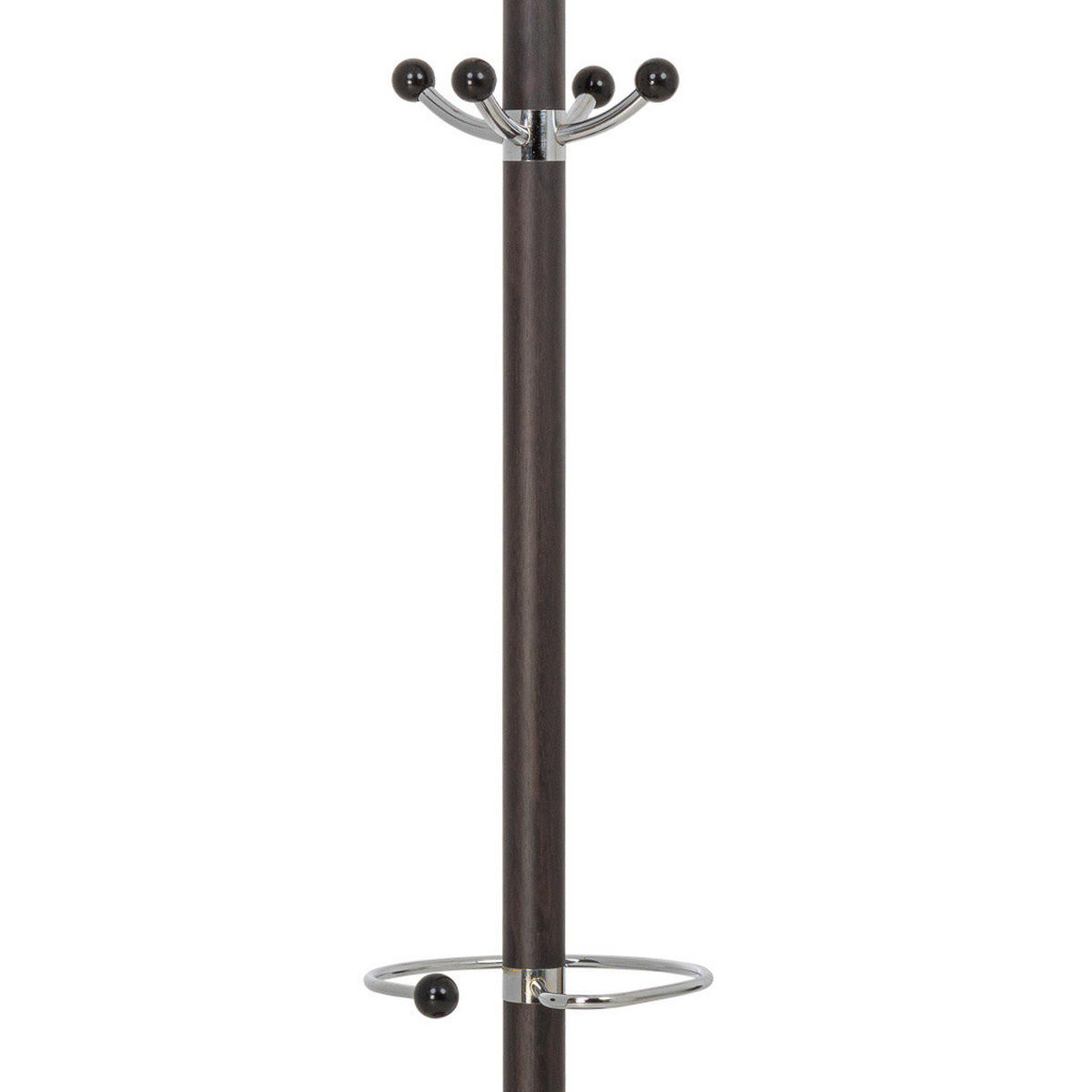 GARDEROBE aus metall 36x178cm - Braun, Metall (36/178/36cm) - Wanderlust