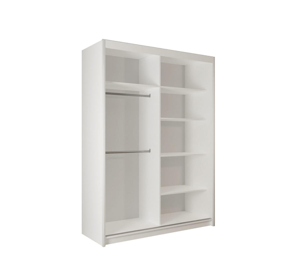 KLEIDERSCHRANK Tiara 150 Grün, Schiebeschrank - Grün, Holzwerkstoff (150/216/62cm) - Bettso