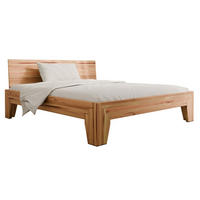 MASSIVHOLZBETT LUZERN 180/200 cm aus Kernbuche - Braun/Kernbuche, Holz (180/200cm) - MeinMassivholz