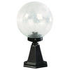 WEGELEUCHTE Schwarz - Schwarz, Metall (12.5/12.5/43.5cm) - click-licht