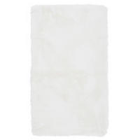 KUNSTFELLTEPPICH Sara 70x120 cm - Weiß, Textil (70/120cm) - Gino Falcone
