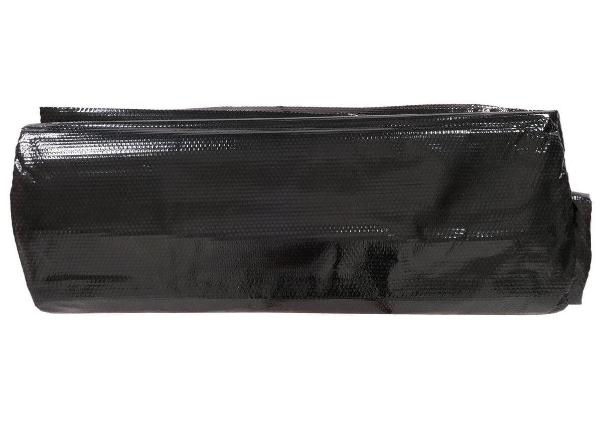 POOLABDECKUNG HxBxT 0,02x600x400cm rechteckig 6x4m schwarz Stärke: 200 µm - Schwarz, Kunststoff (600/400cm) - PROREGAL