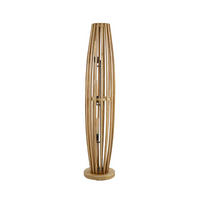 STEHLEUCHTE Orbit Braun 28/145/ 28 cm - Braun, Holz (28/145/28cm) - Hoyz Collection