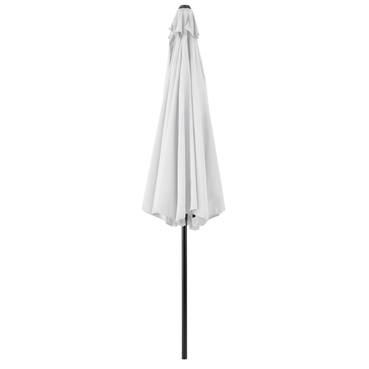 SONNENSCHIRM Budapest - Weiß, Textil/Metall (300/300cm) - casa.pro