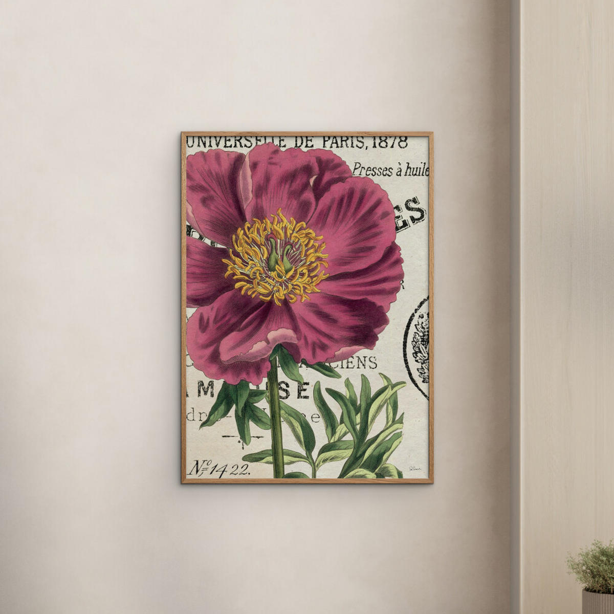 POSTER Wild Apple - Global - Pink, Papier (70/100/0.1cm) - Poster&Frame