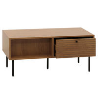COUCHTISCH eckig Braun - Braun, Holz (50/100/45cm) - MCW