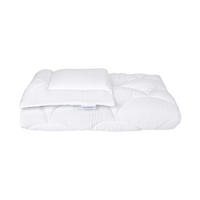 KINDERDECKE mit Kissen Lagom - 2-teilig - 100 x 135 cm - Weiß - Weiß, Textil (100/135cm) - SCHIESSER