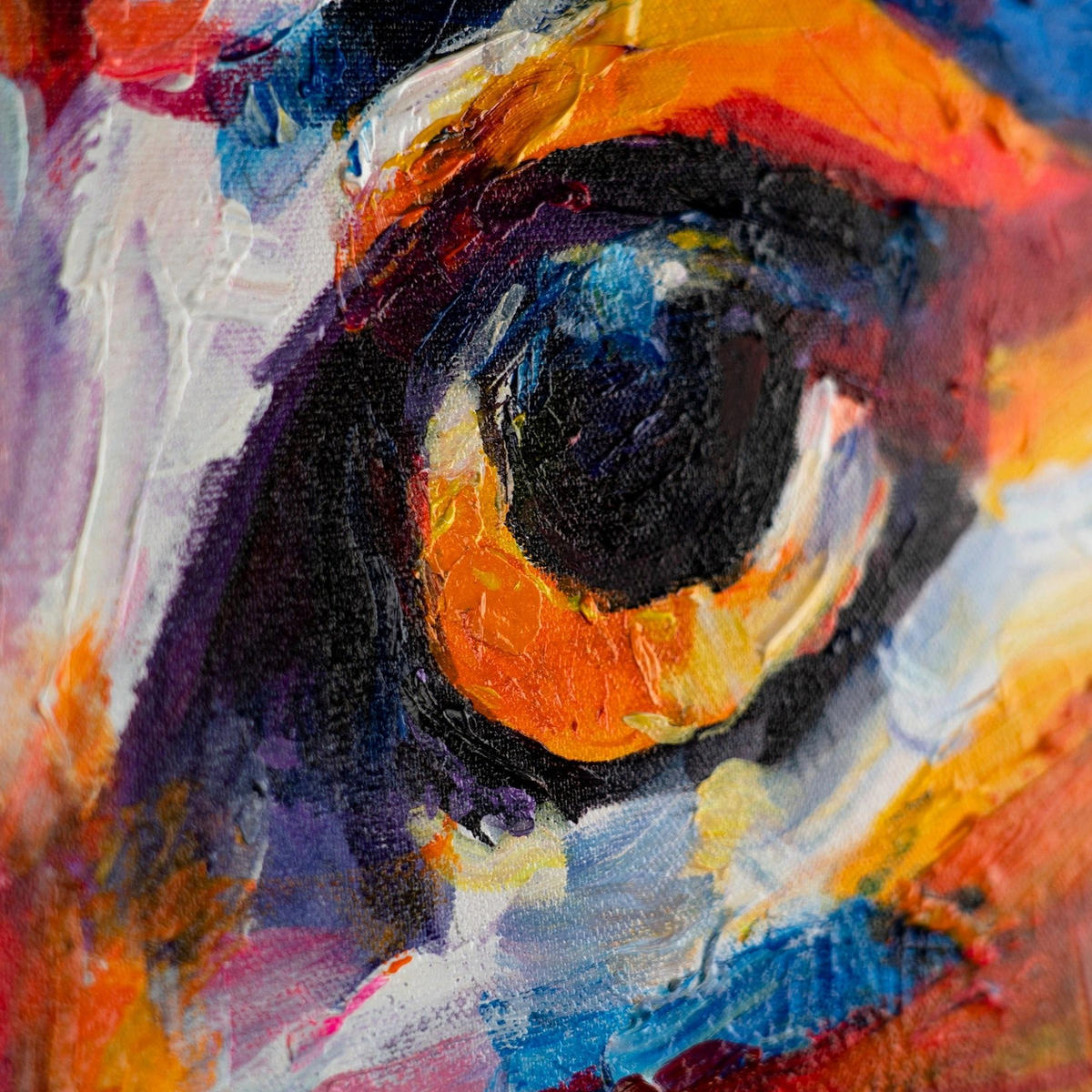 GEMÄLDE Abstrakter Kater Schattenfugenrahmen Pink 120x80 cm - Pink, Holz (120/80cm) - YS-art gallery
