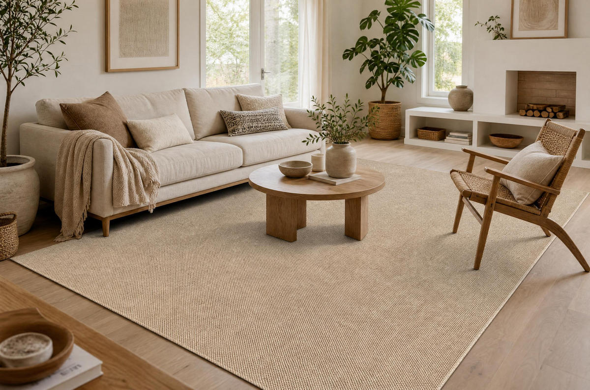 TEPPICH Casablanca LOOM 200/300 cm - Beige, Textil (200/300cm) - rugsX