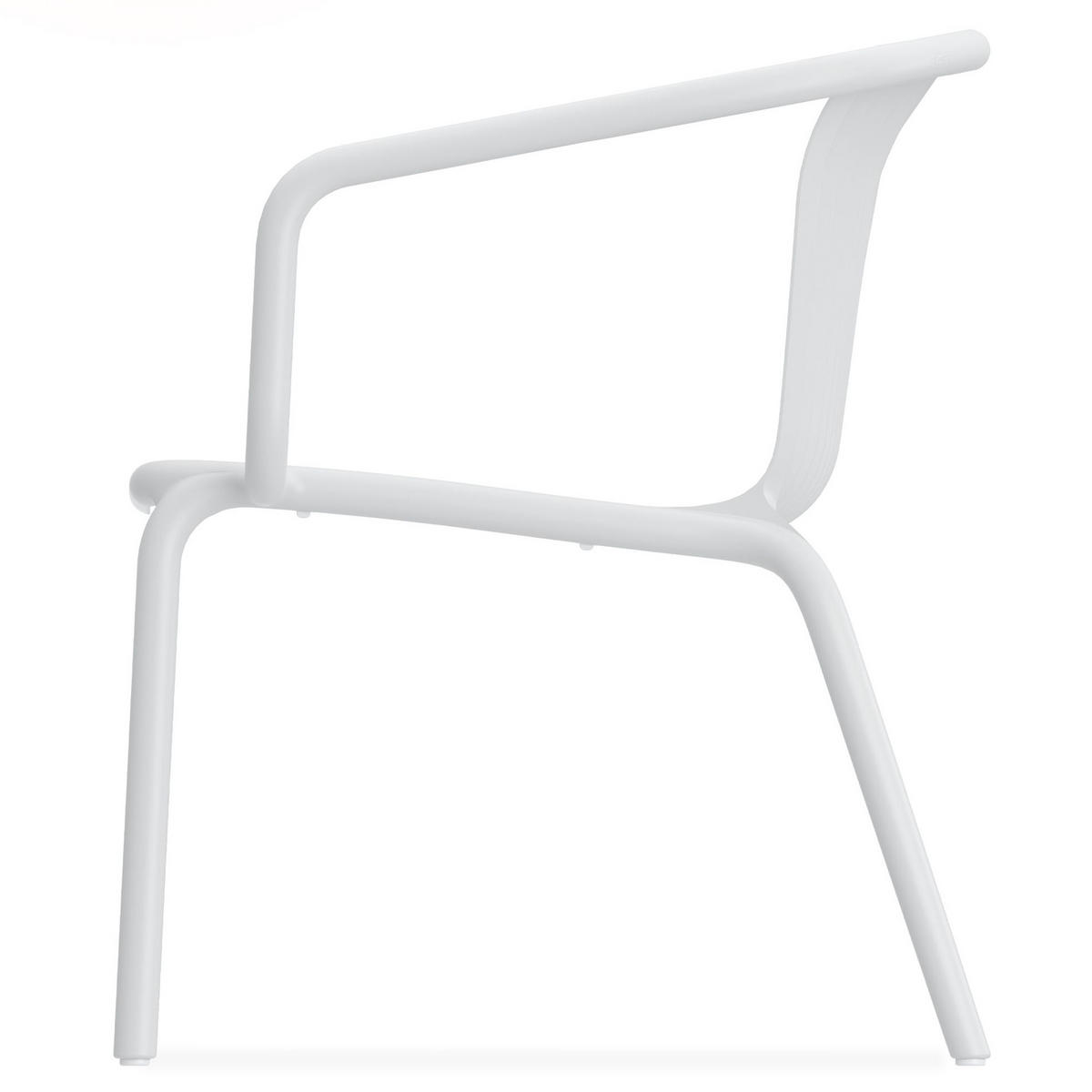 GARTEN ESSGRUPPE FICCARI, Gartenmöbel-Set 3-tlg, Weiß - Weiß, Kunststoff - KONSIMO®