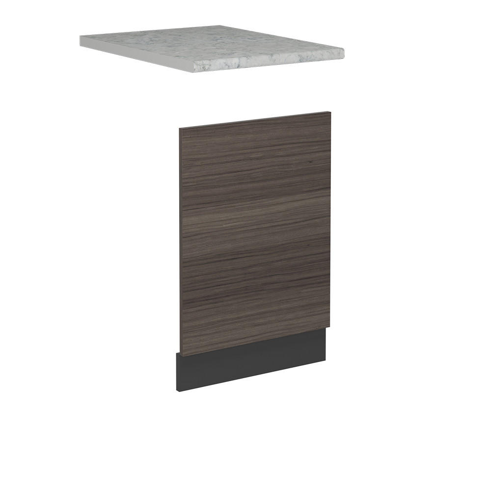 Anthrazit/Grau, Holzwerkstoff (45/57.2/1.6cm) - Vicco