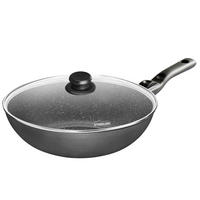 WOK - Grau, Metall (30cm) - Stoneline