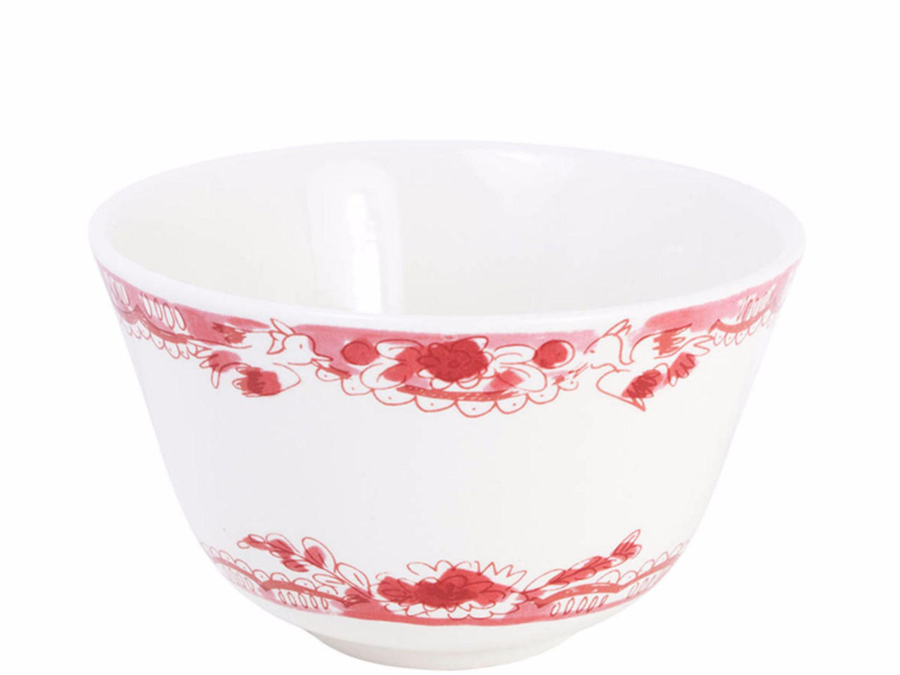 SCHALE Romantik in Rot - 14cm - Rot, Keramik (14.3/9/14.3cm) - Blond Amsterdam