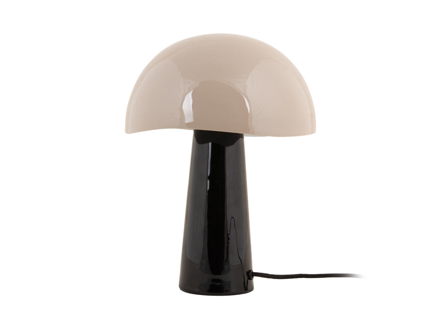 Leitmotiv Tischlampe Schwarz 25x33x25 cm