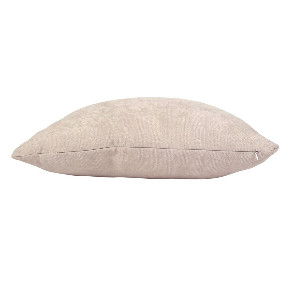 DEKORAČNÝ vankúš Uni svetlosivý 45 × 45 cm s výplňou - sivá, textil (45/45cm) - Deco-Raum