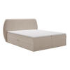 BOXBETT Bogota 180x200 Beige - Beige, Holz/Textil (180/200cm) - Graingold