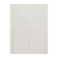 OUTDOORTEPPICH Geometrisch Creme 120 x 160 cm - Creme, Kunststoff (120/160cm) - TT Home
