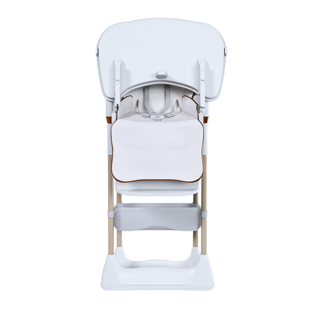 HOCHSTUHL verstellbar und faltbar, DE-42190, Weiß - Weiß, Kunststoff (76/95/53cm) - ComfortXL