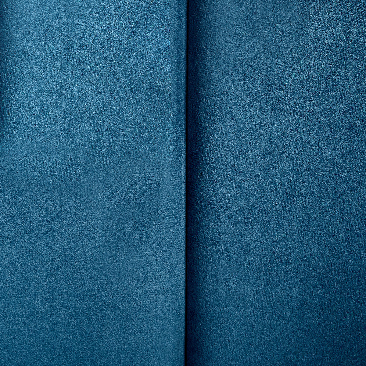 SESSEL Samtstoff Blau Larvik - Blau/Silberfarben, Textil (73/72/66cm) - Beliani