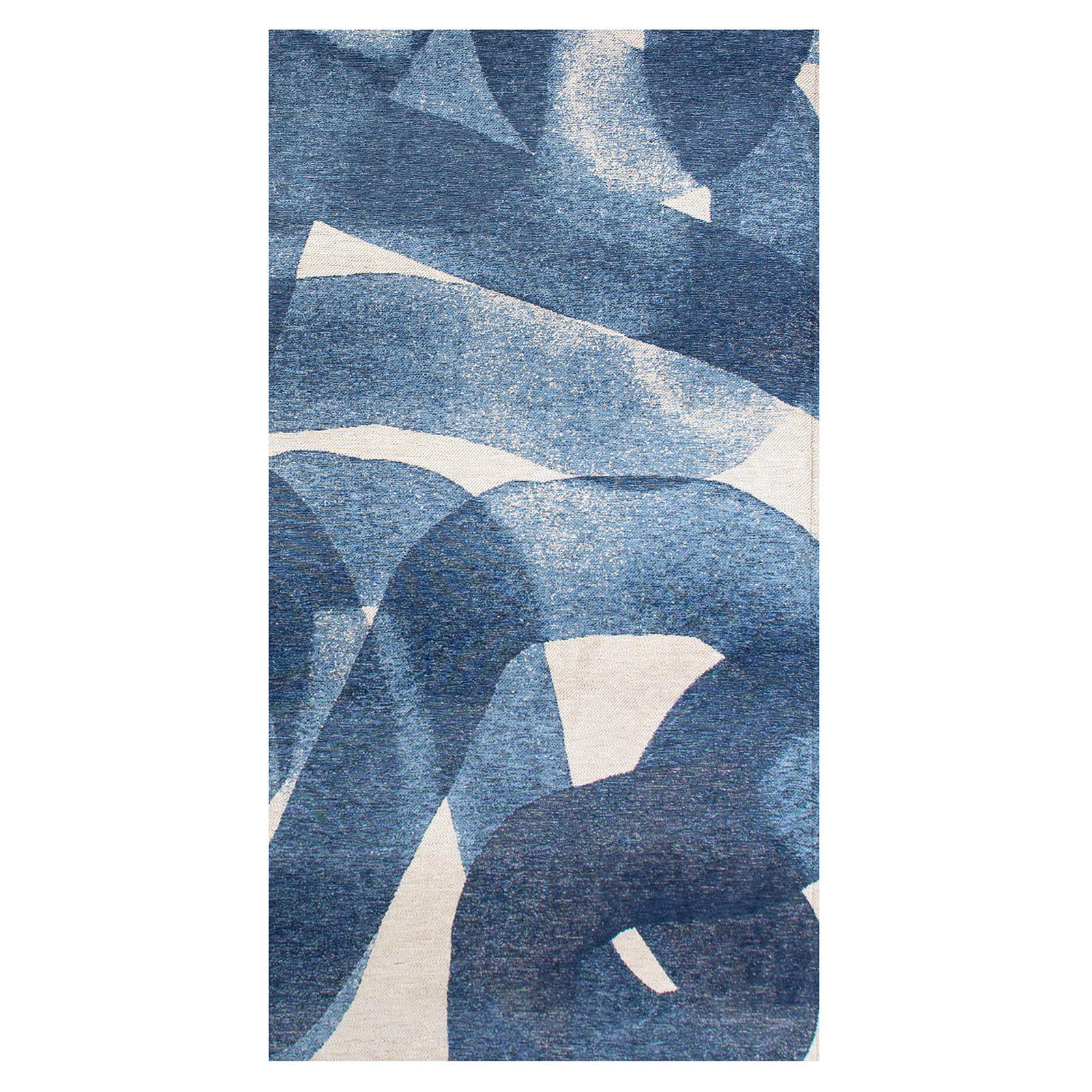 TEPPICH My way Ink 80/150 cm - Blau, Textil (80/150cm) - Lola&Moi