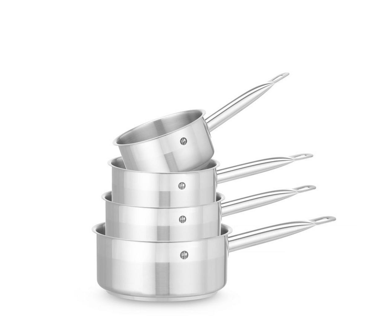TOPF 3441672 - Silberfarben, Metall (25/30/25cm) - Hendi