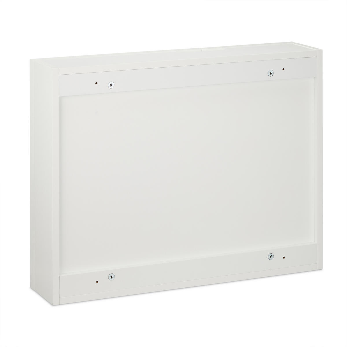 SPIEGELSCHRANK - Multicolor, Glas/Holzwerkstoff (65/50/15.5cm) - Relaxdays