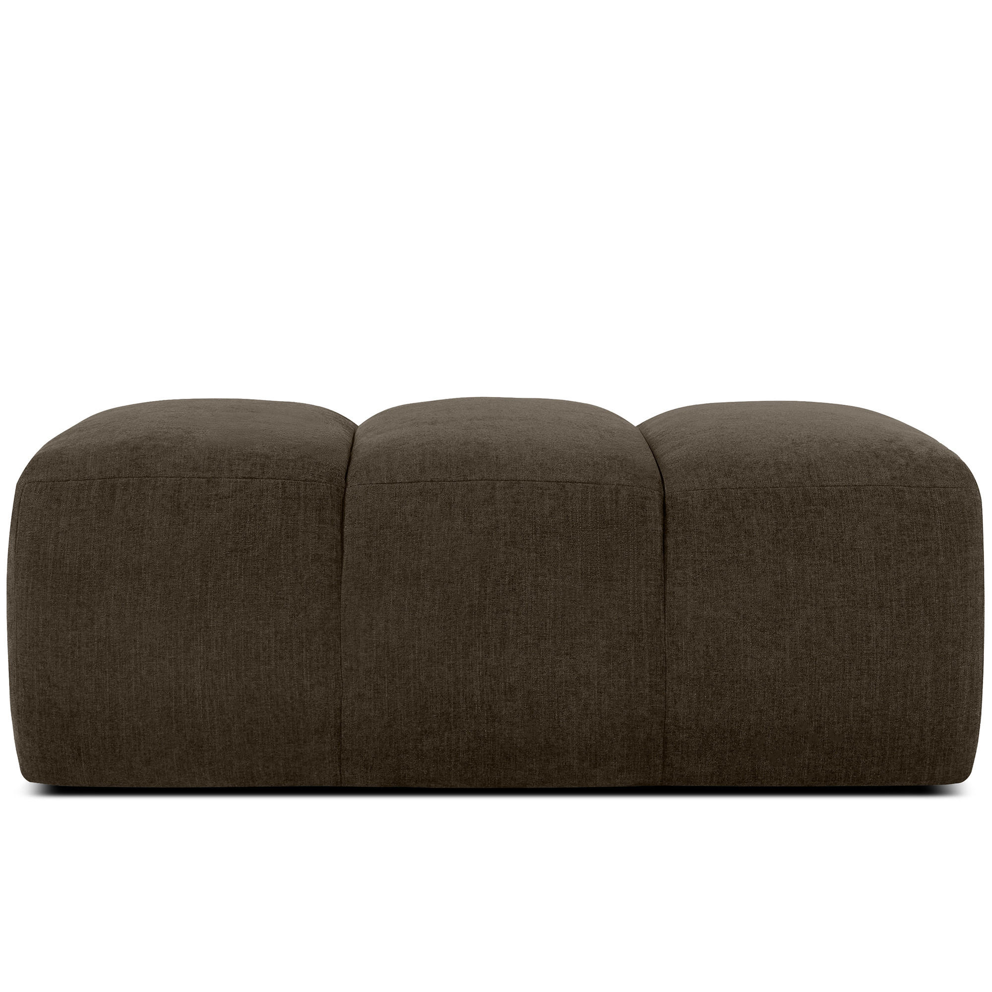 SITZHOCKER FLAVA, Braun - Braun, Holz/Holzwerkstoff (123/47/70cm) - KONSIMO®