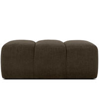SITZHOCKER FLAVA, Braun - Braun, Holz/Holzwerkstoff (123/47/70cm) - KONSIMO®