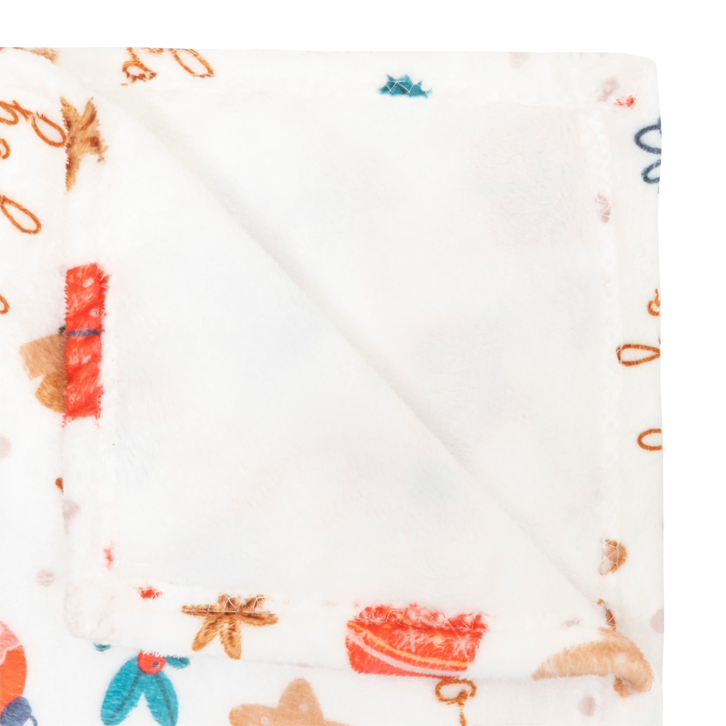 WEIHNACHTSDECKE Gingy 130/180 cm - Multicolor, Textil (130/180cm) - Atmosphera Createur d´interieur