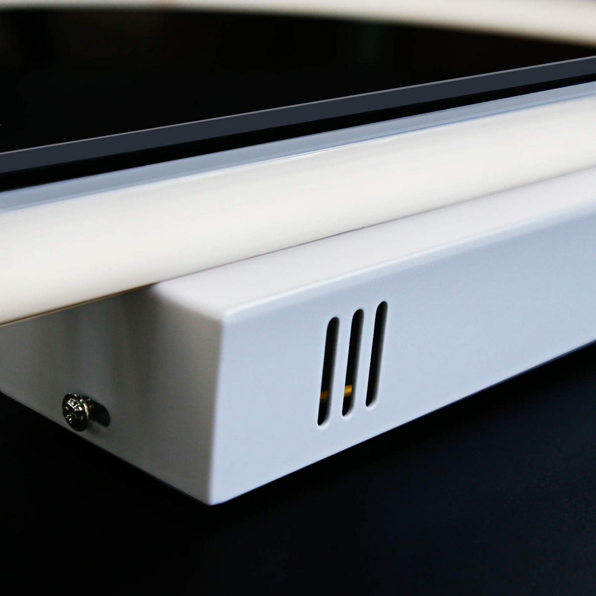 LED-DECKENLEUCHTE Lunsford 46/49/6cm - Weiß, Kunststoff (49/46/6cm) - Nettlife