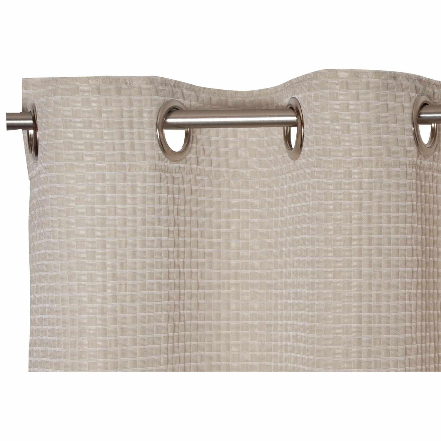 ÖSENVORHANG SQUARE blickdicht - Naturfarben, Textil (140/0.5/250cm) - Esprit