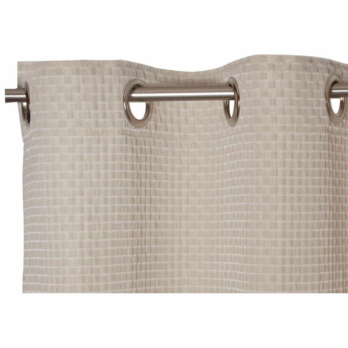 ÖSENVORHANG SQUARE blickdicht - Naturfarben, Textil (140/0.5/250cm) - Esprit