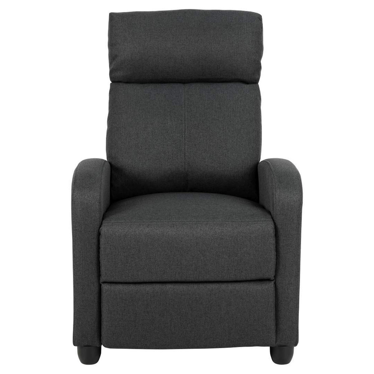 SESSEL, Siom, Grau, Stoff, 67 x 87 x 101 cm - Grau, Textil (67/101/87cm) - ebuy24