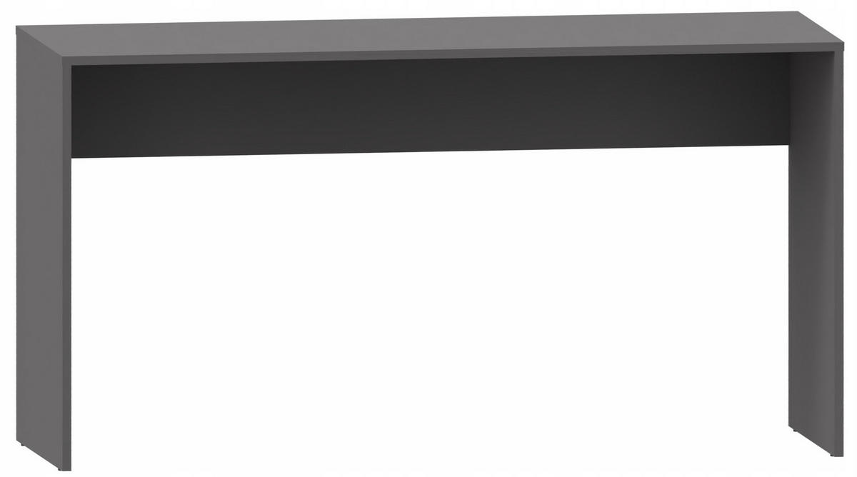 SCHREIBTISCH ALTIVO 140 Anthrazit 140/50/74 cm - Anthrazit, Holzwerkstoff (50/140/74cm) - Matkam Möbel