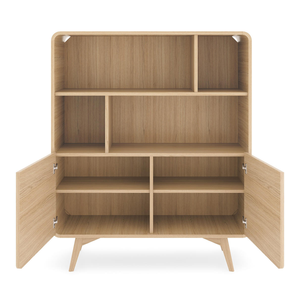 BÜCHERREGAL Velion Vincenza Eiche - Eichefarben, Holzwerkstoff (180/53/39cm) - Bettso