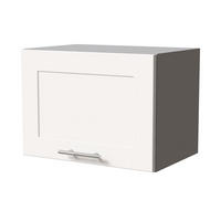 KLAPPHÄNGESCHRANK Oslo W4B/50 Grau / Weiß Matt 50 / 32,5 / 36cm - Weiß/Grau, Holz/Holzwerkstoff (50/36/32.5cm) - Feldmann-Wohnen