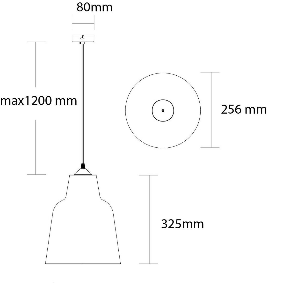 HÄNGELEUCHTE - Grün, Metall (25/25/32.5cm) - Lumicom