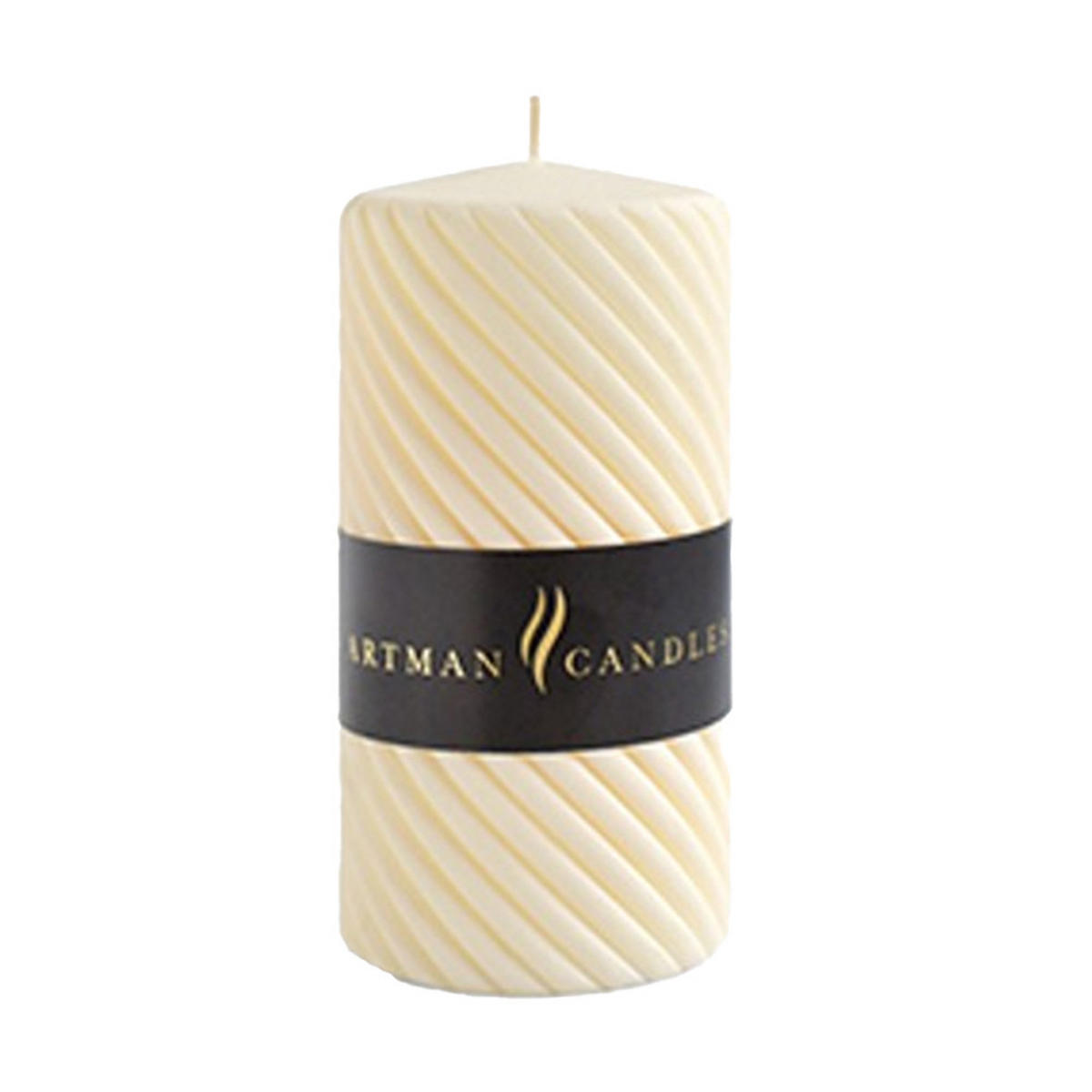 STUMPENKERZE Caroline Mat Beige 7/7/10 cm Naturmaterial - Beige, Naturmaterialien (10cm) - Mondex