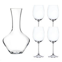 DEKANTIERSET Vivendi, 5-tlg., Kristallglas - Transparent, Glas (0.5L) - Nachtmann