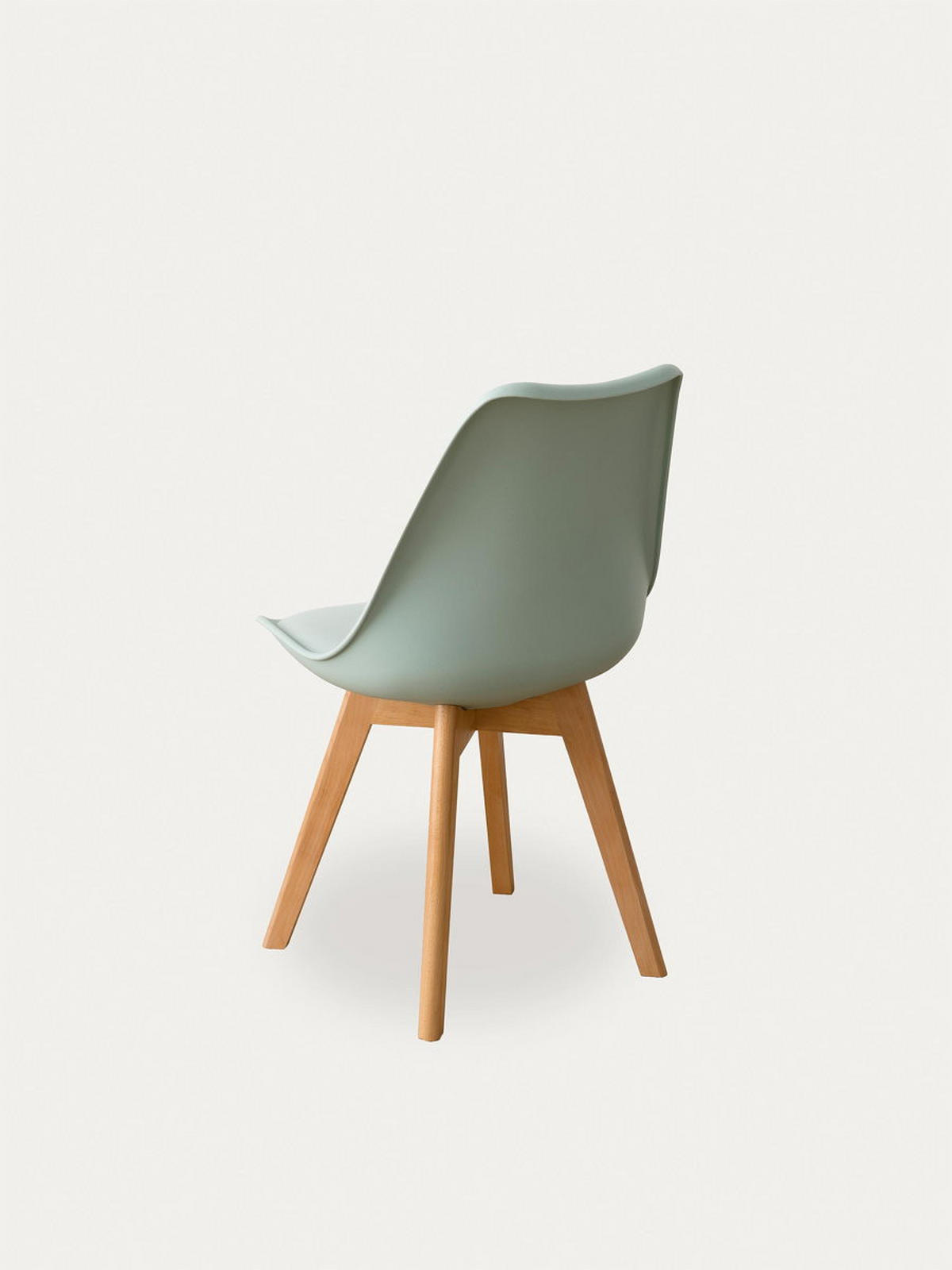 STUHL Scandinavian Grün 49 cm x 82 cm - Grün, Kunststoff (49/82/51cm) - Kenay Home