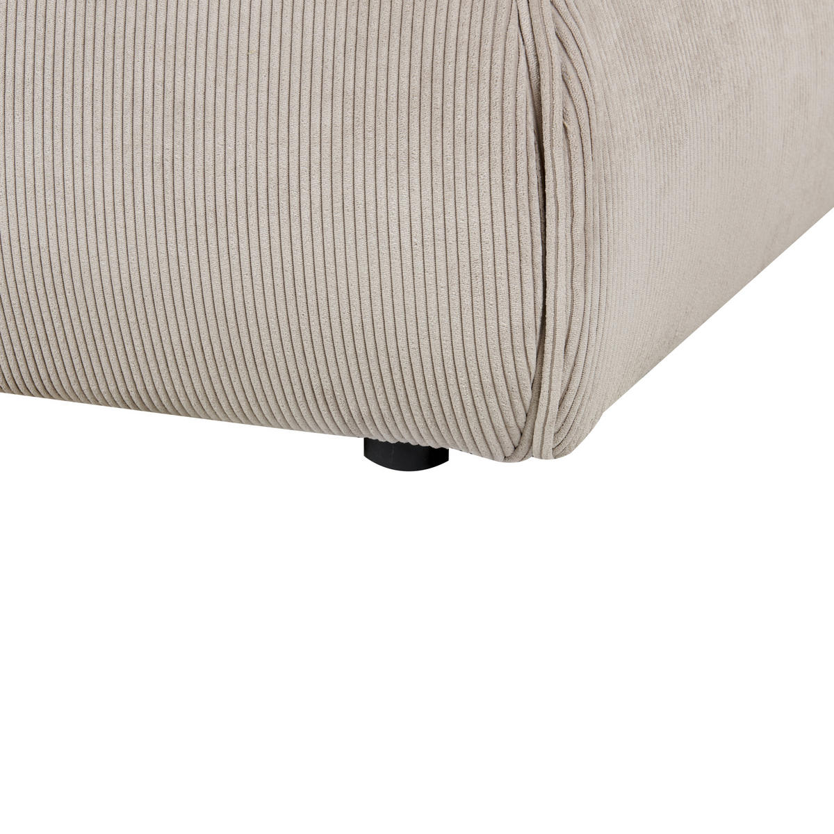 WASSERBETT 180x200 cm Beige Vinay - Taupe, Textil (180/200cm) - Beliani