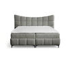 BOXBETT Nova In Rolf - Grau, Holzwerkstoff/Textil (160/200cm) - Fun Möbel