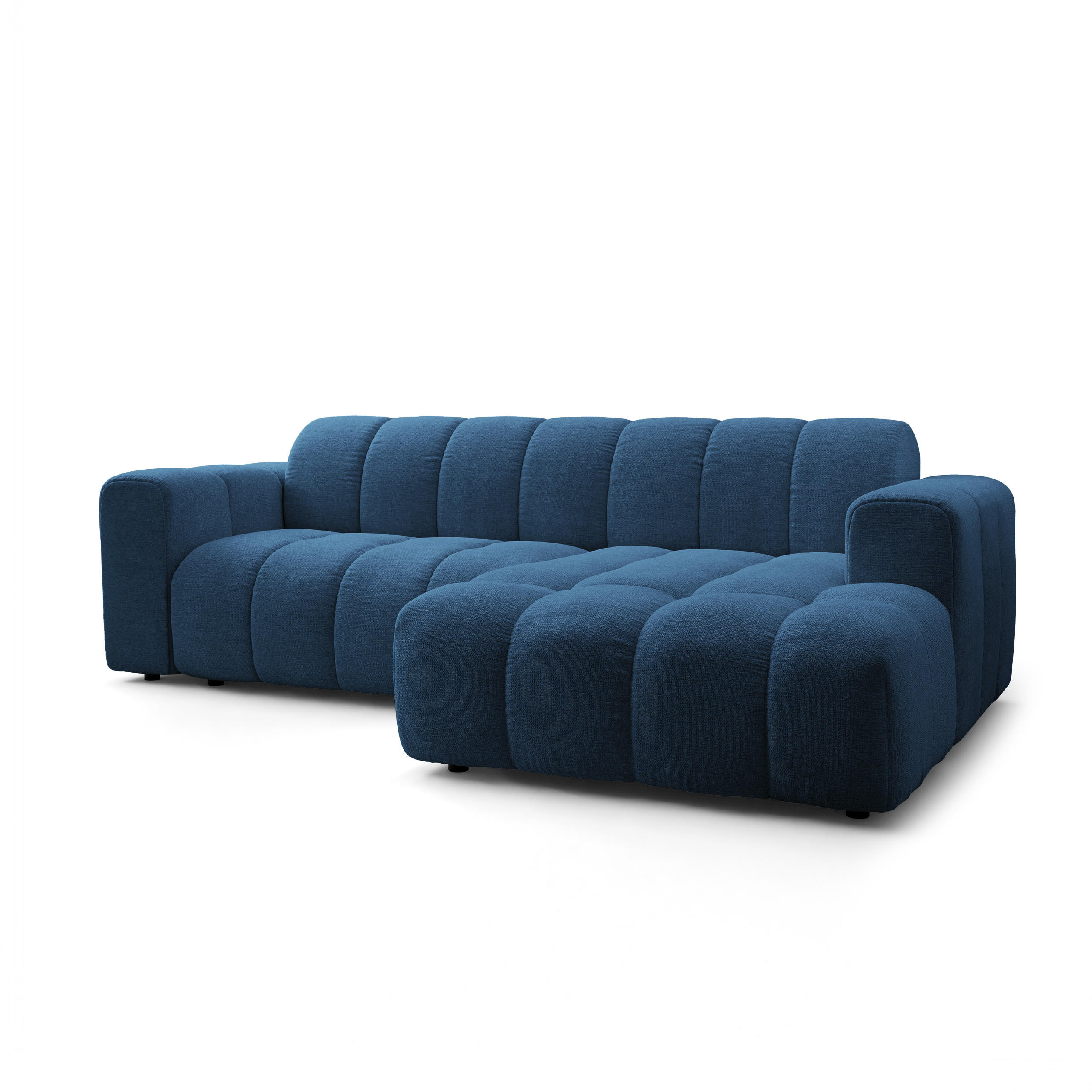 Masseno Ecksofa Blau 274x165 cm