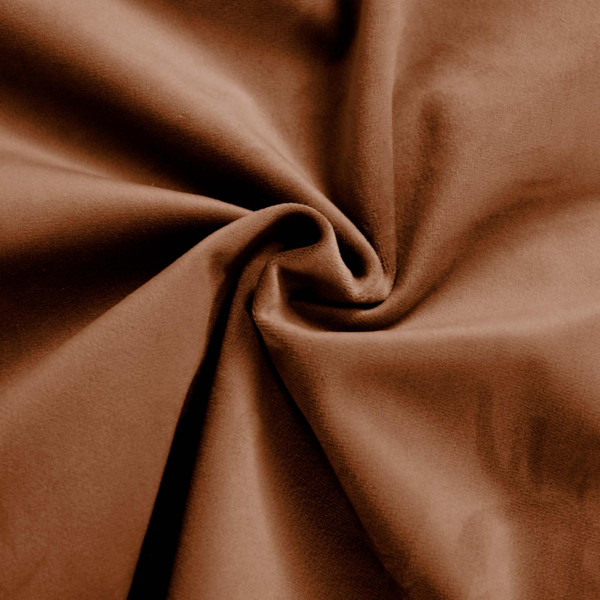 SITZSACK ROLLER Samtstoff Pumpkin Spice - Dunkelorange, Textil (70/40/70cm) - Dreamroots