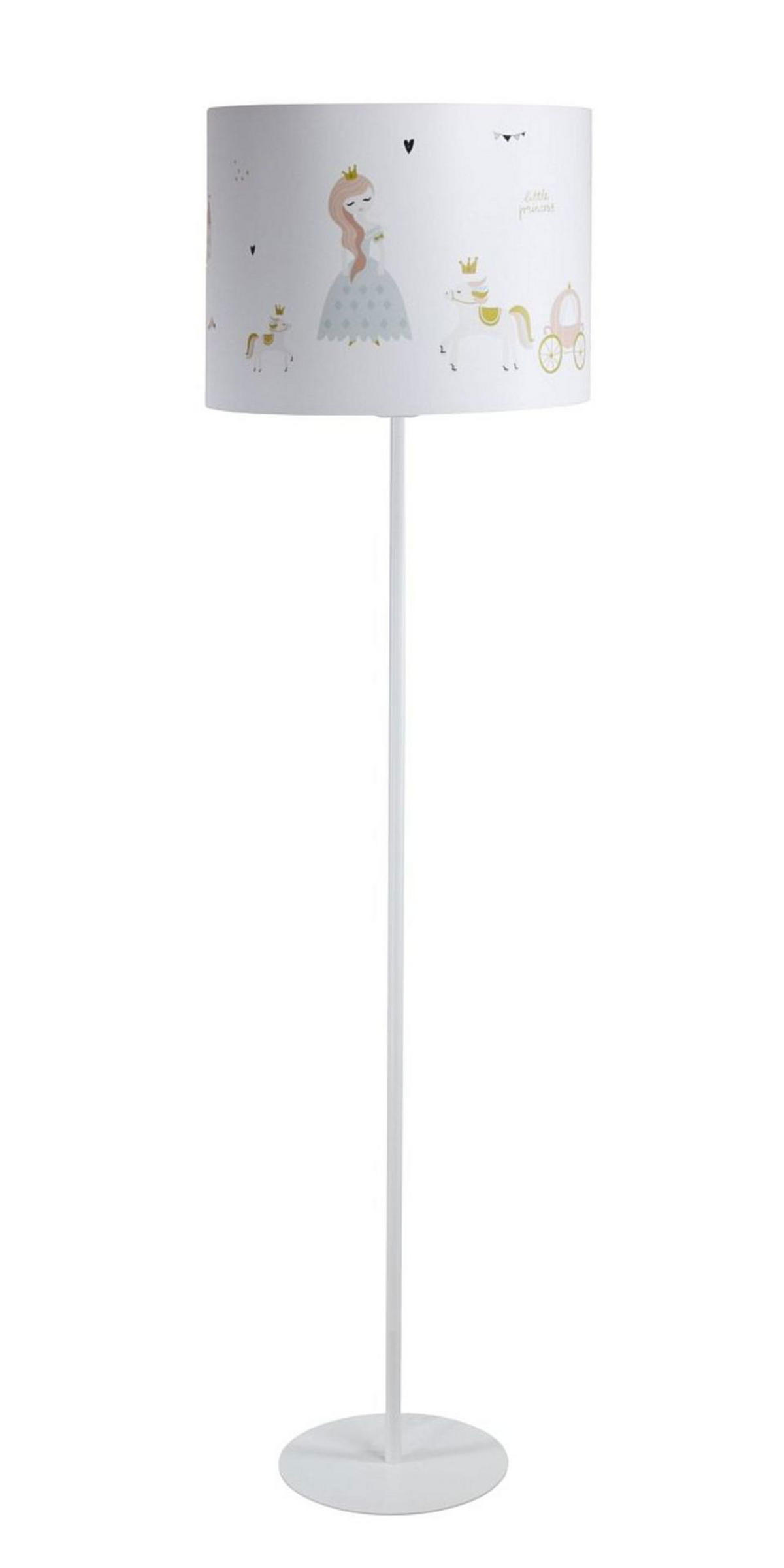 STEHLAMPE Bunt 40/30 cm - Multicolor/Weiß, Kunststoff (30/40/30cm) - KUNSTLOFT