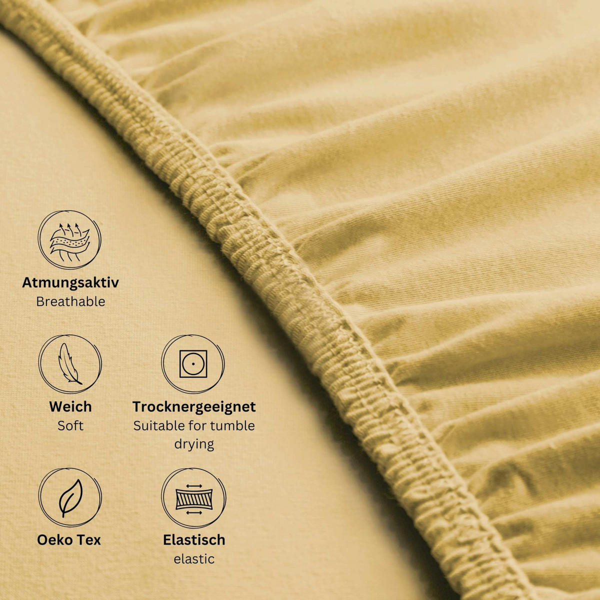 NAPÍNACIE prestieradlo FLAT - biela, textil (200/200cm) - Schöner Wohnen