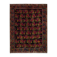 TEPPICH Afshar Blau 235/179 cm Schurwolle - Blau, Textil (179/235cm) - Looma