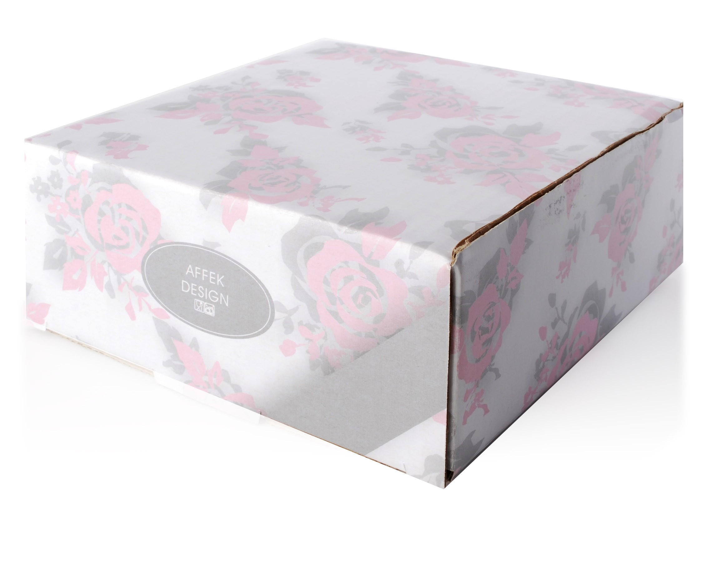 SCHALE Rose2 Weiß 12/12/5 cm Keramik - Weiß, Keramik (12cm) - Mondex