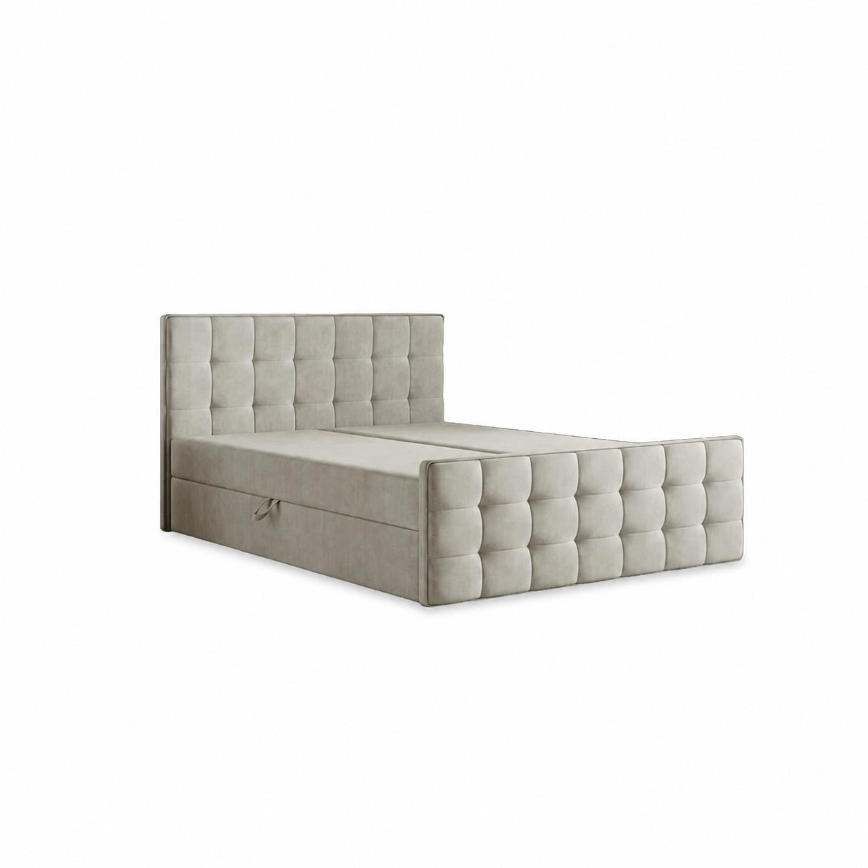 POLSTERBETT Coriano Beige 180x200 cm - Beige, Textil (180/200cm) - B&B Home